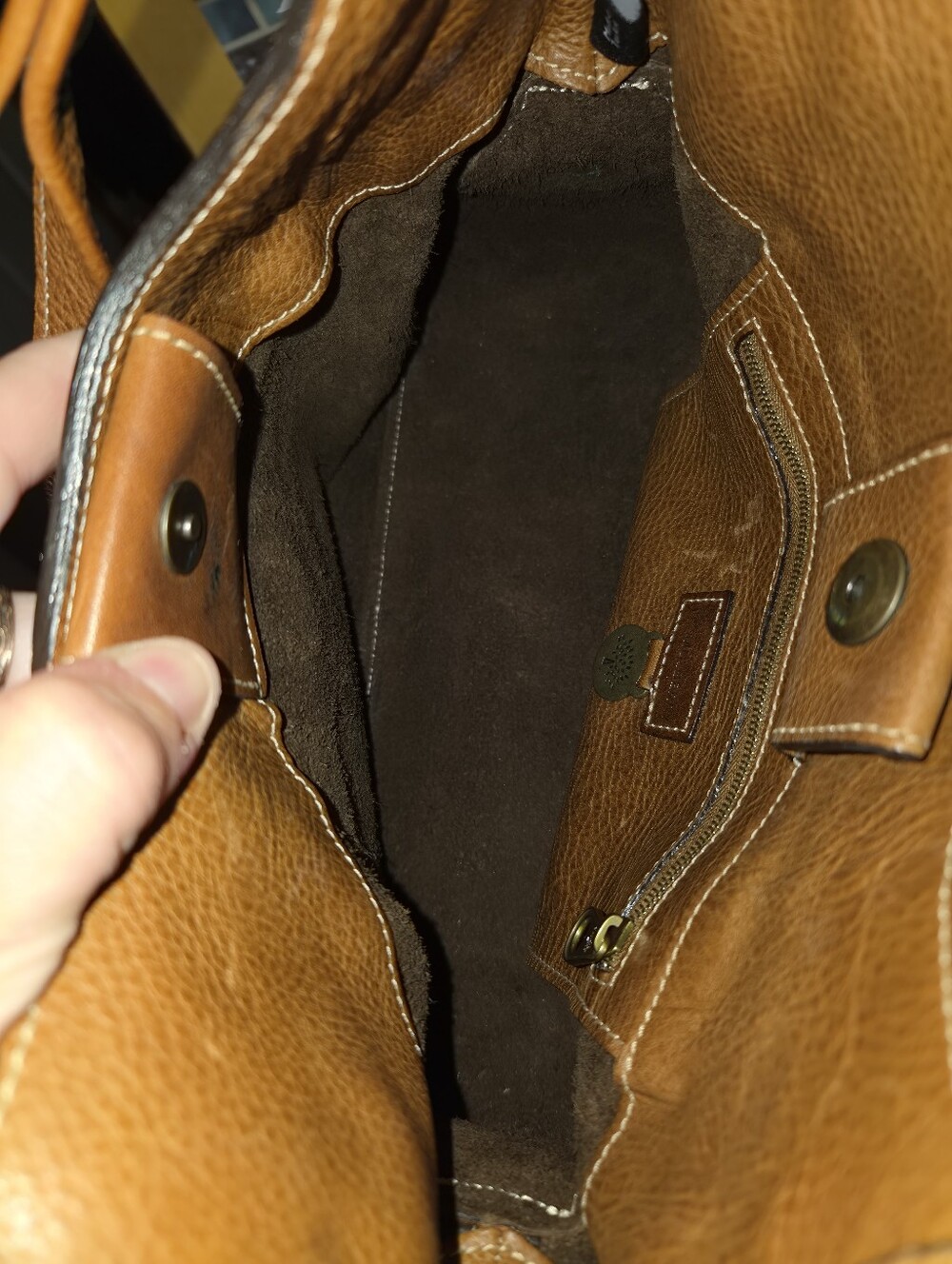 Vintage Mulberry Phoebe In Rare 2 Tone - Picture 4 of 8